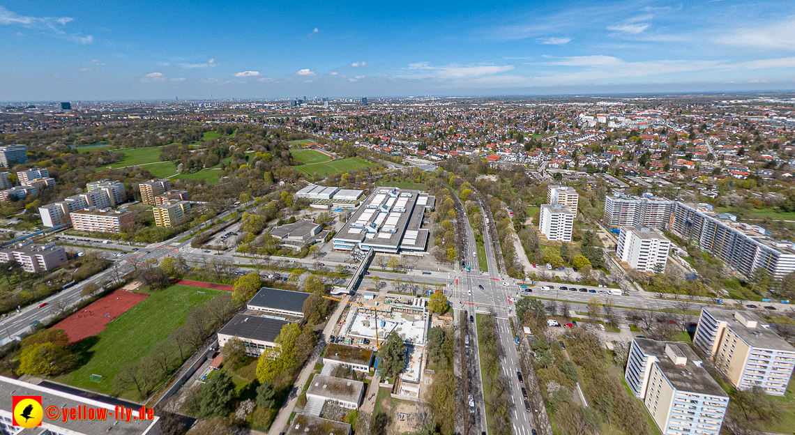 21.04.2023 - Baustelle Haus für Kinder in Neuperlach